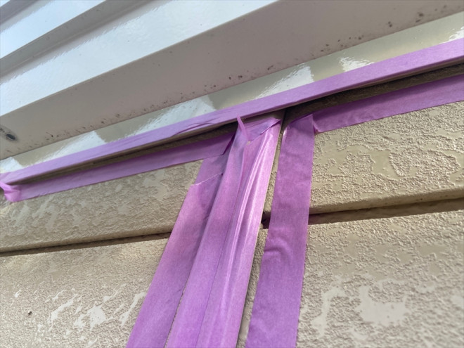 さいたま市西区　サッシ周り　コーキング