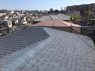 オークリッジスーパーの棟納め