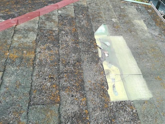 スレートの欠け