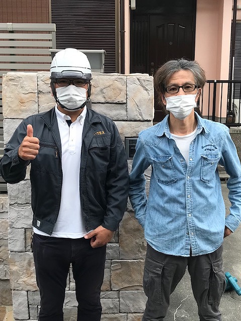 お客様との写真　20200619