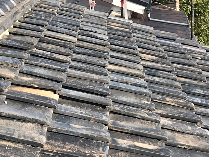 屋根からの雨漏り