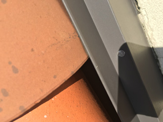 板金付近は雨漏りしやすい