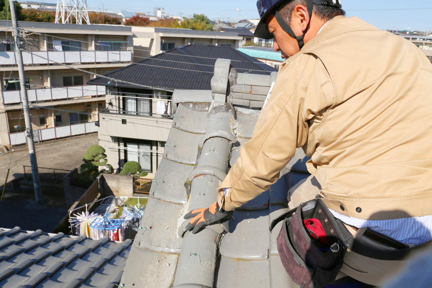 雨漏りがきっかけで屋根工事！お家にいても大丈夫？施工中の過ごし方