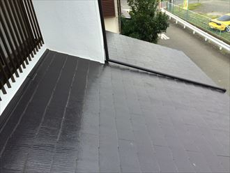 縁切りのされていないスレート