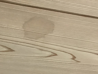 雨漏りの様子