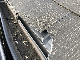 割れたスレート