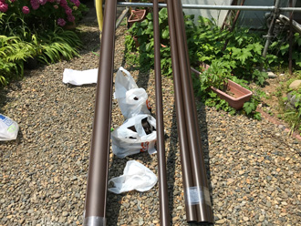 新しく設置する雨樋