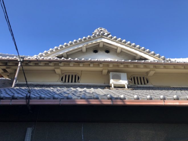 築８０年の古民家の屋根調査です