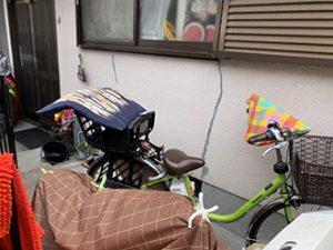 コーキングが目立っています