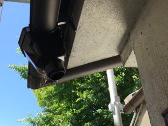 雨樋交換　集水器設置