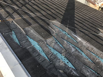 割れたスレート