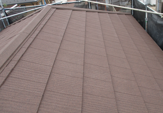 エコグラーニによる屋根葺き替え工事が完了