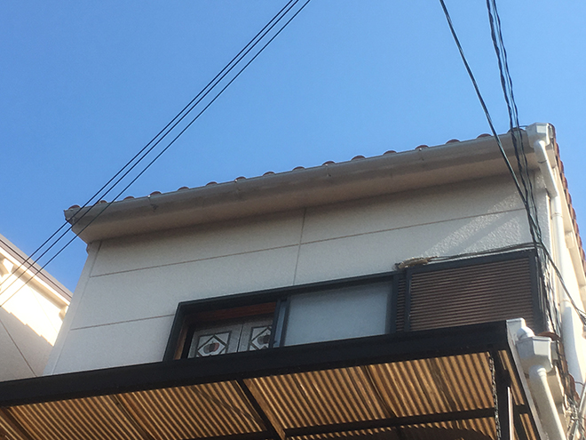 雨樋交換が完了しました