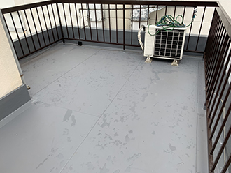 防水工事施工後