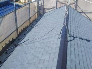 棟板金設置完了