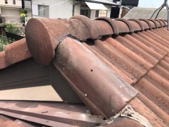 モニエル瓦一部交換