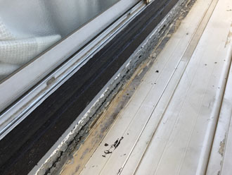デッキの腐食