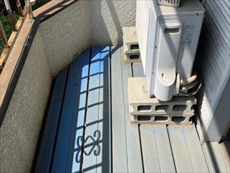 ベランダ防水点検