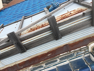 雨漏り原因となったDIY