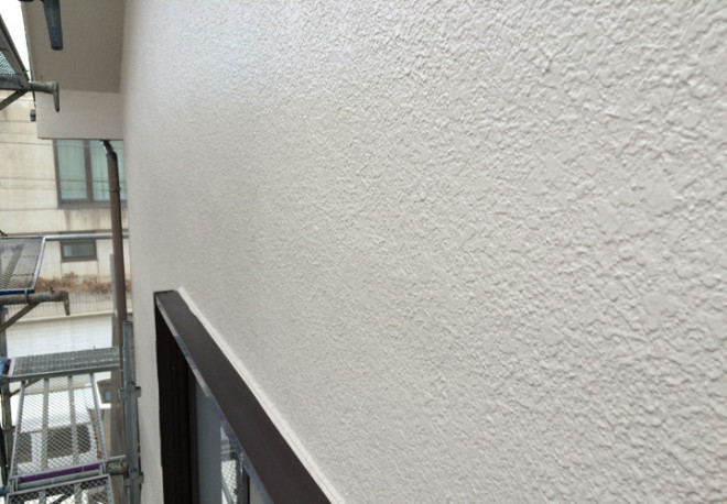 外壁塗装工事が完工