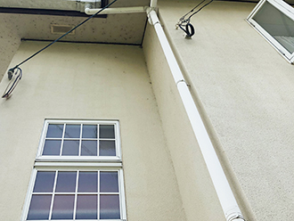 雨漏りは外壁が原因になることも！築30年のモルタル外壁点検｜吹田市