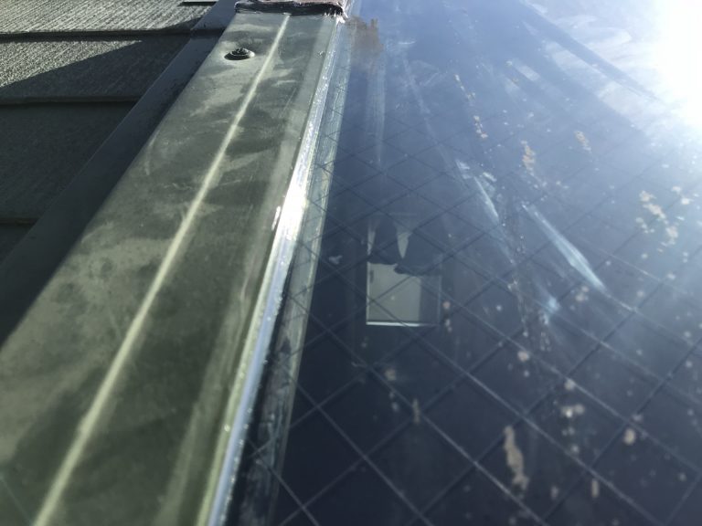 天窓のシーリング補修後