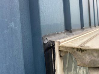 コーキングに劣化はみられない