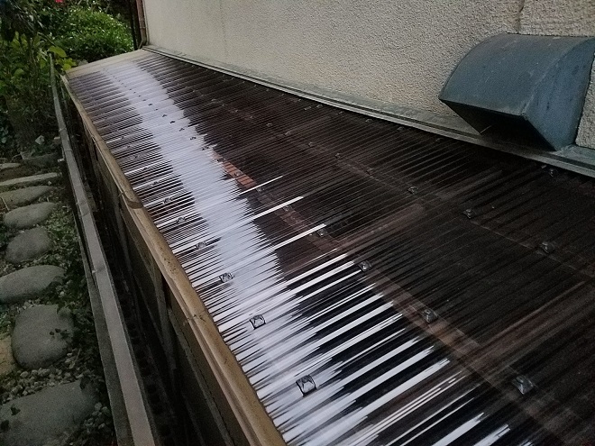 ポリカ波板交換後