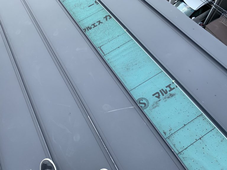 金属屋根の交換