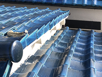 屋根と外壁の取り合い