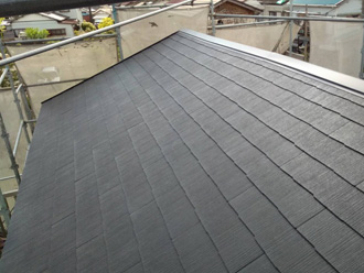 屋根葺き替え工事　完工