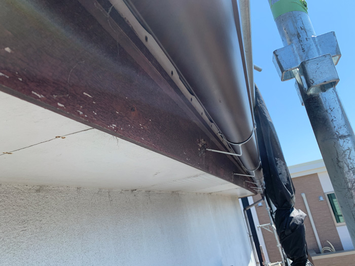 雨樋交換工事　完工