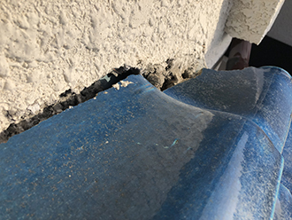 取り合い部分の劣化