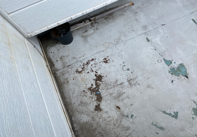 ウレタン防水工事が必要なベランダ