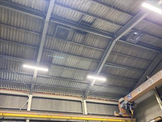 室内への雨漏り