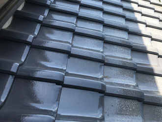 瓦の差し替え工事完了