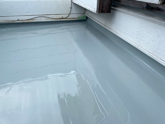 重ね塗りをして完成