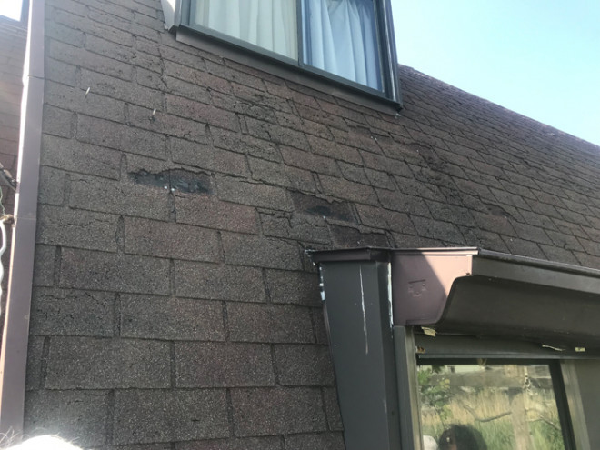 横浜市瀬谷区瀬谷の別荘の出窓から雨漏りしていたため調査を実施