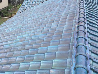 雨漏りしている屋根の点検