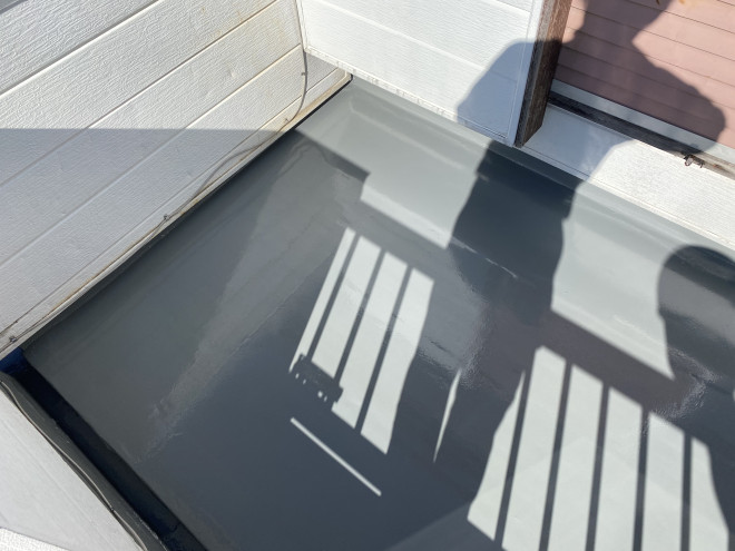 ウレタン防水工事が完工