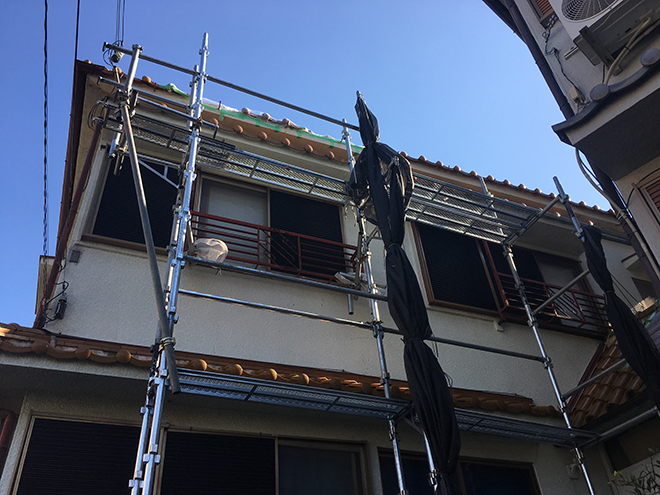 足場を有効活用しましょう