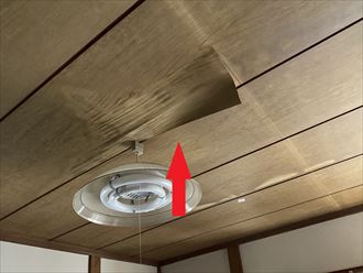 市川市大野町で雨漏り点検