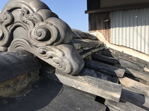 棟がズレています