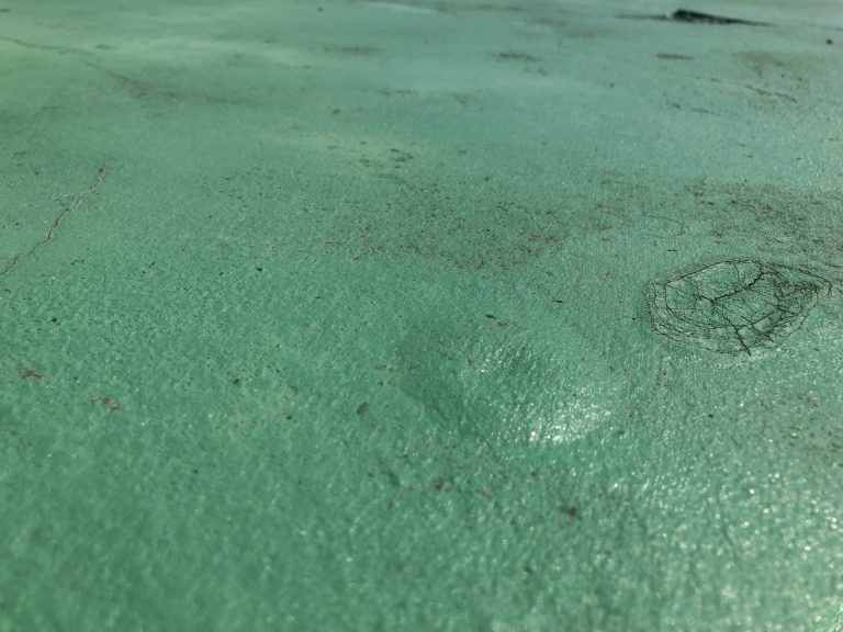 ウレタン防水の膨れ