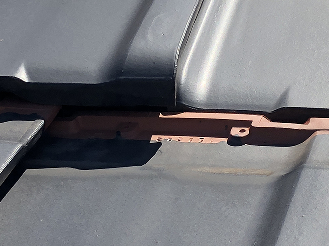 ここも釘が打たれていません