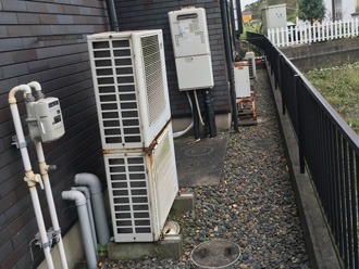 足場仮設が可能か確認