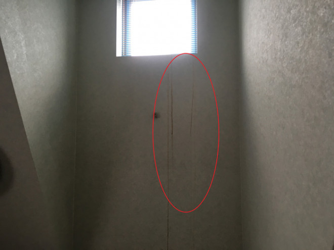 天窓からの雨漏れ