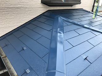 屋根塗装　完工