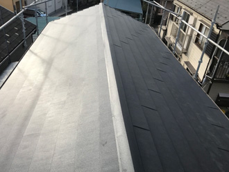 屋根葺き替え工事　完了