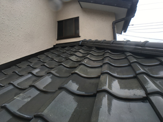 屋根葺き直し工事　完了